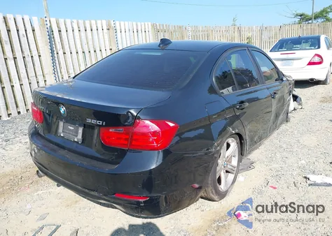 2013 BMW 320I xDrive from USA, damaged, VIN WBA3C3C53DF980451